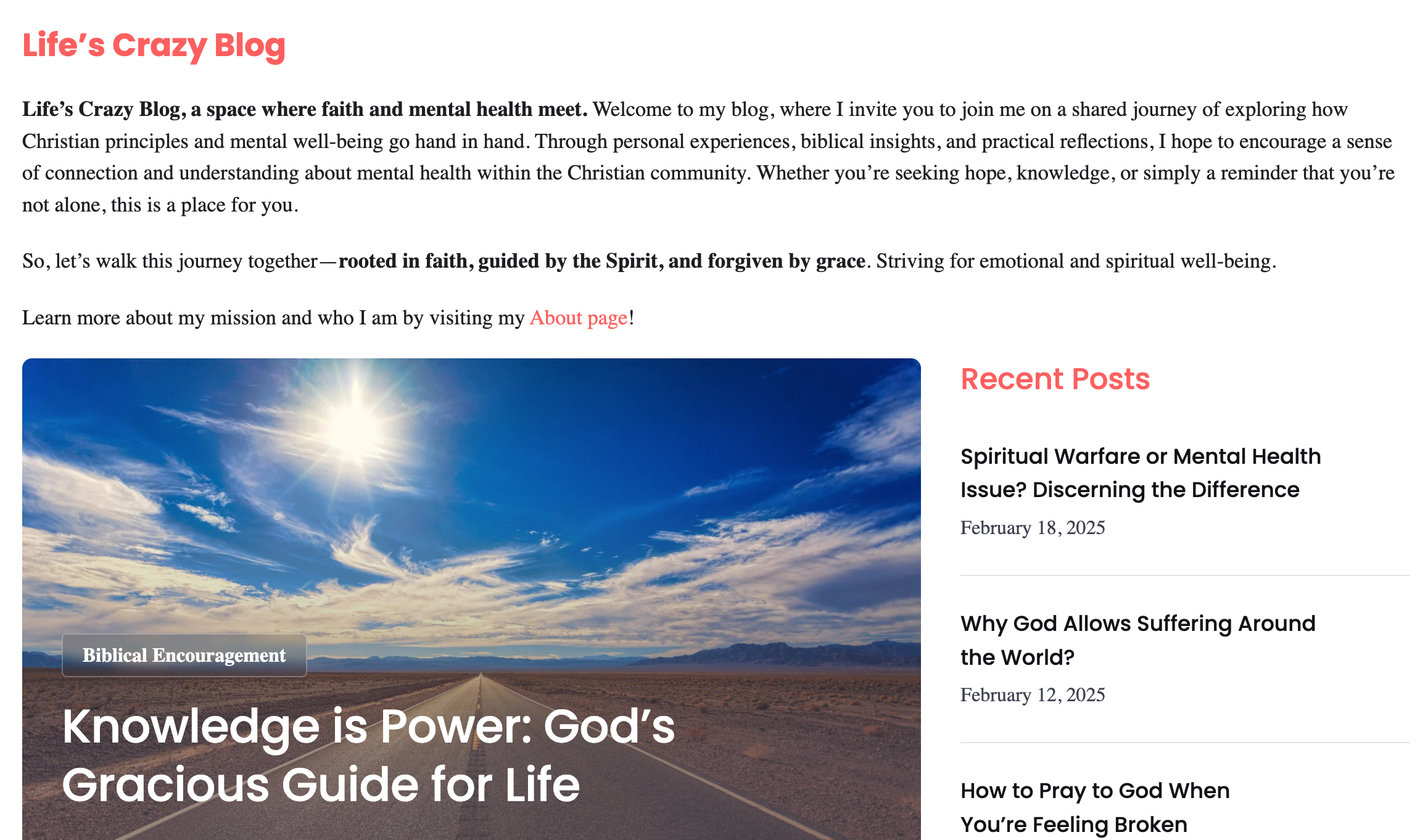 A blog website design in Macomb, Michigan
