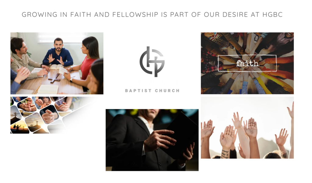 Screenshot of website with images and content written 